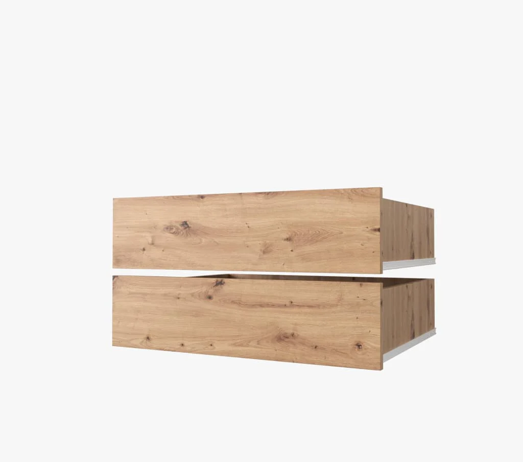 Additional Drawers For Madrid Wardrobe [120 - 200cm] - Image 3