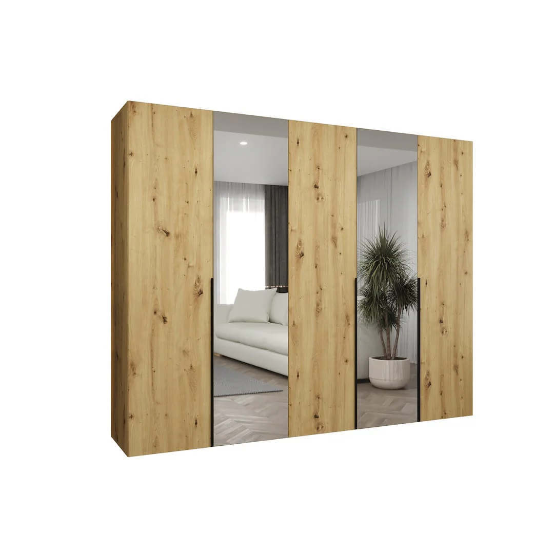 Alicante II Hinged Door Wardrobe 250cm - Image 9