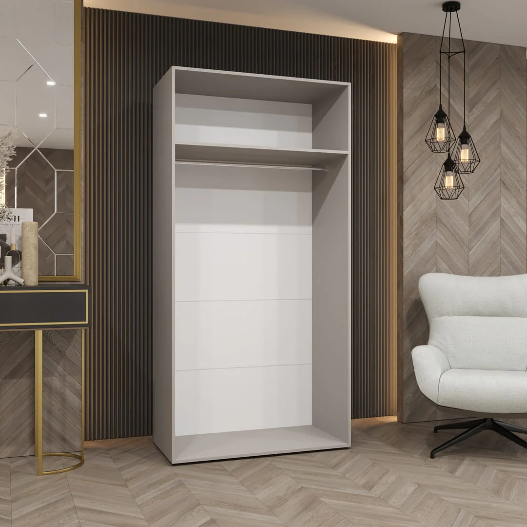 Alicante III Hinged Door Wardrobe 100cm - Image 3