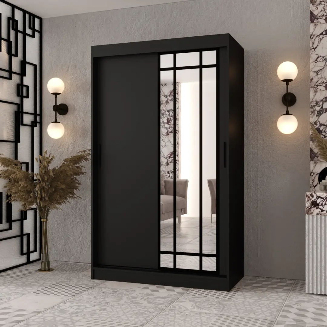 Almeria Sliding Door Wardrobe 120cm - Image 11