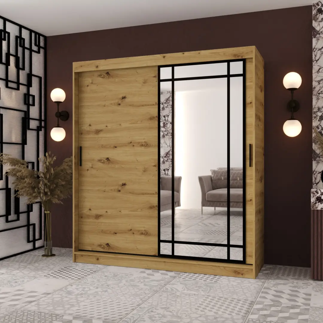 Almeria Sliding Door Wardrobe 180cm - Image 6