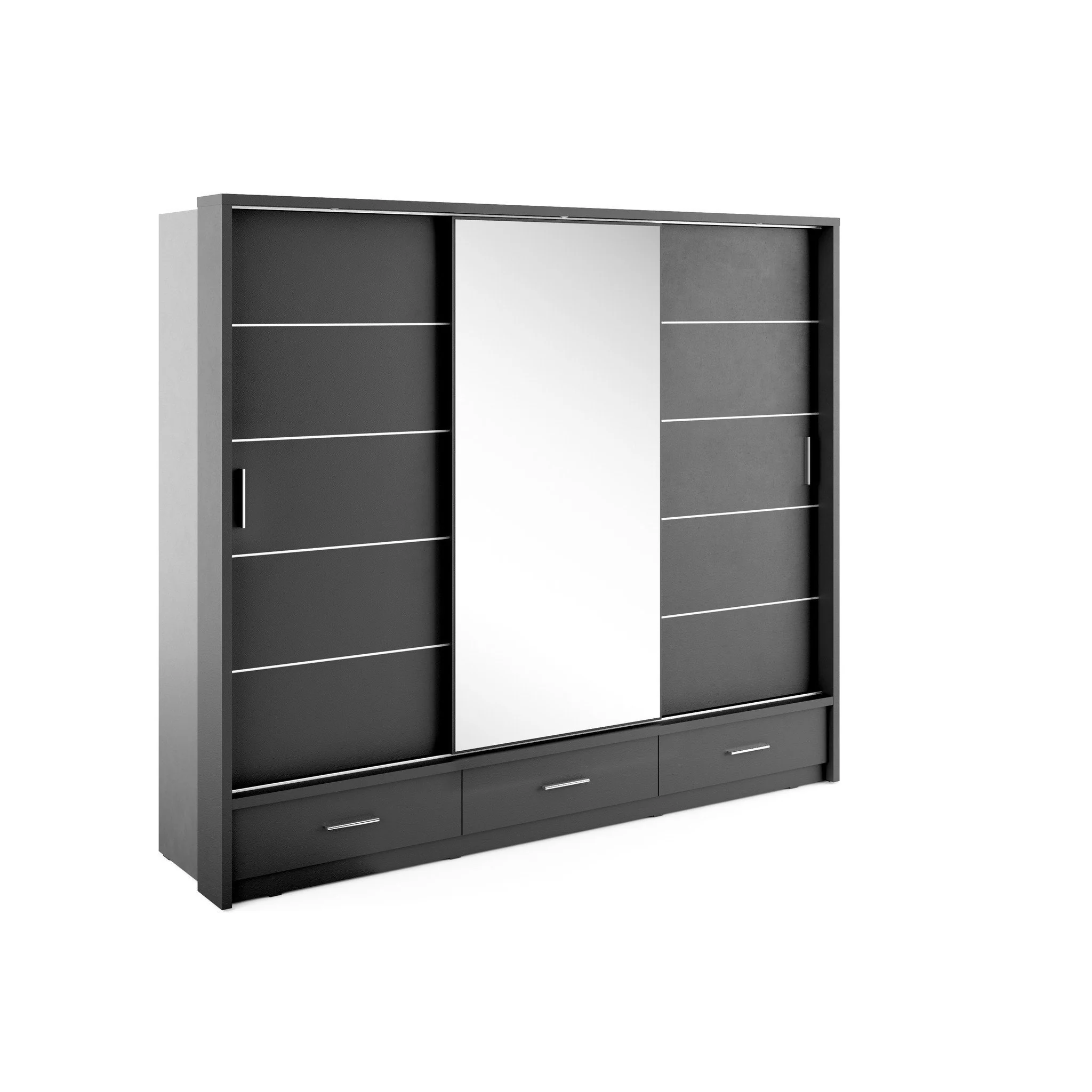 Arti 1 - 3 Sliding Door Wardrobe 250cm - Image 2