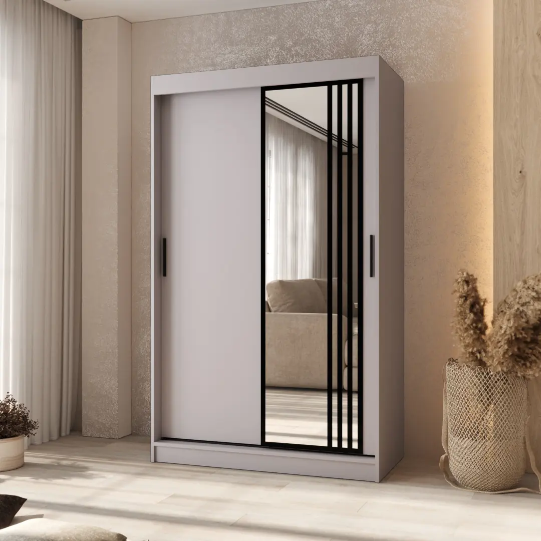 Asved Sliding Door Wardrobe 120cm - Image 16