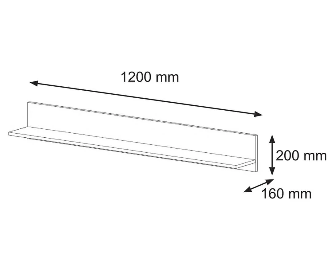Aura Floating Shelf 120cm - Image 4