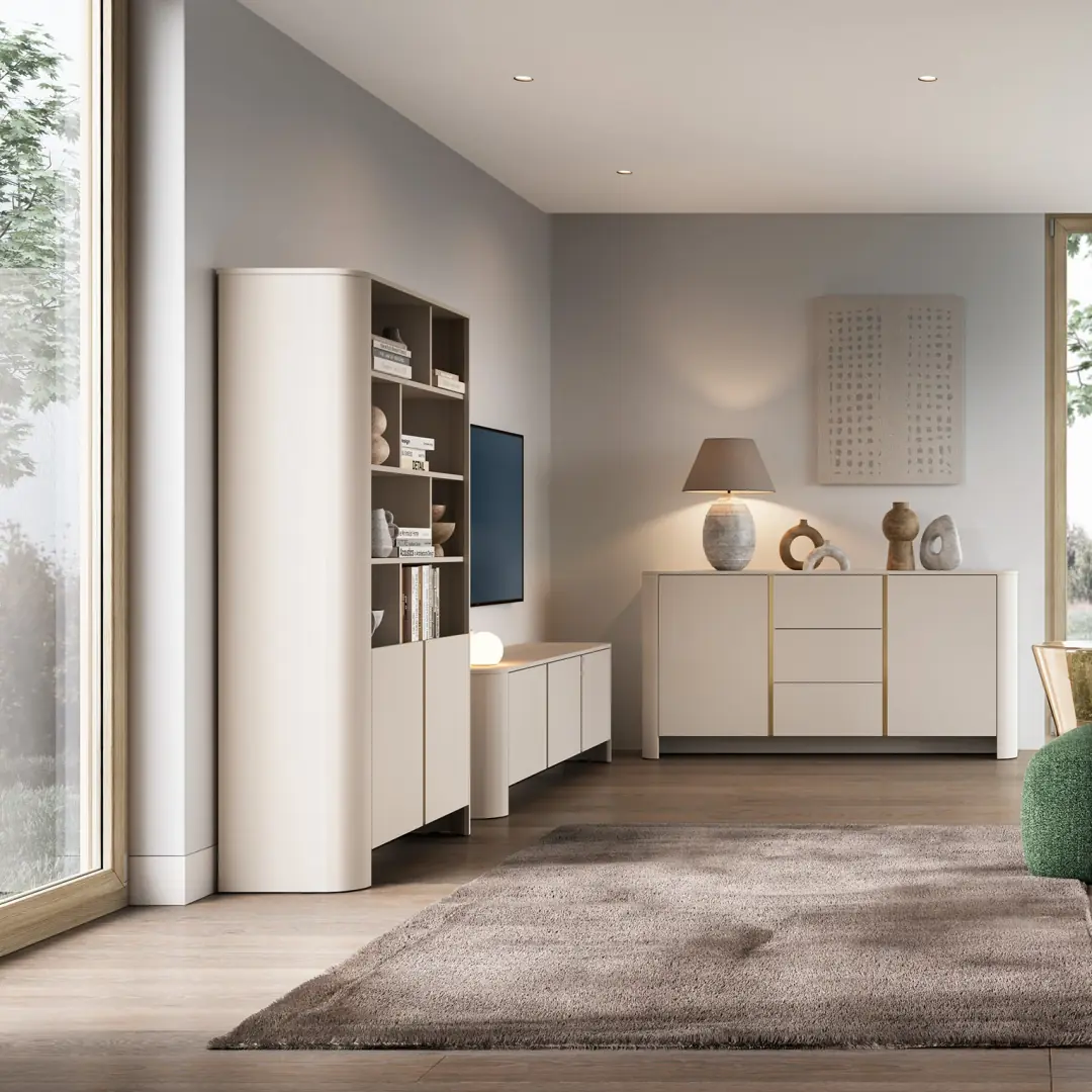 Bari Highboard Cabinet 103cm - Image 12