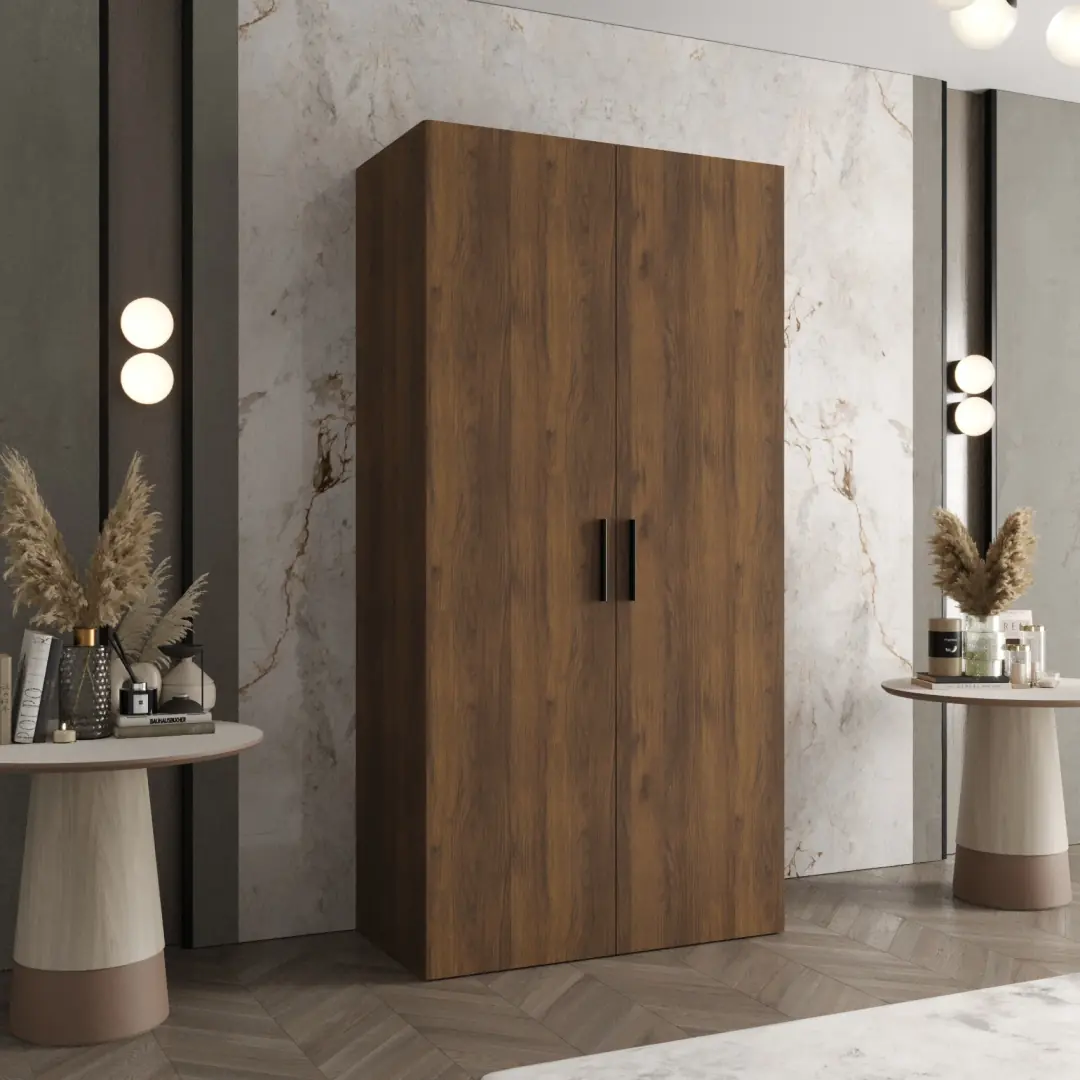 Bari I Hinged Door Wardrobe 100cm - Image 12