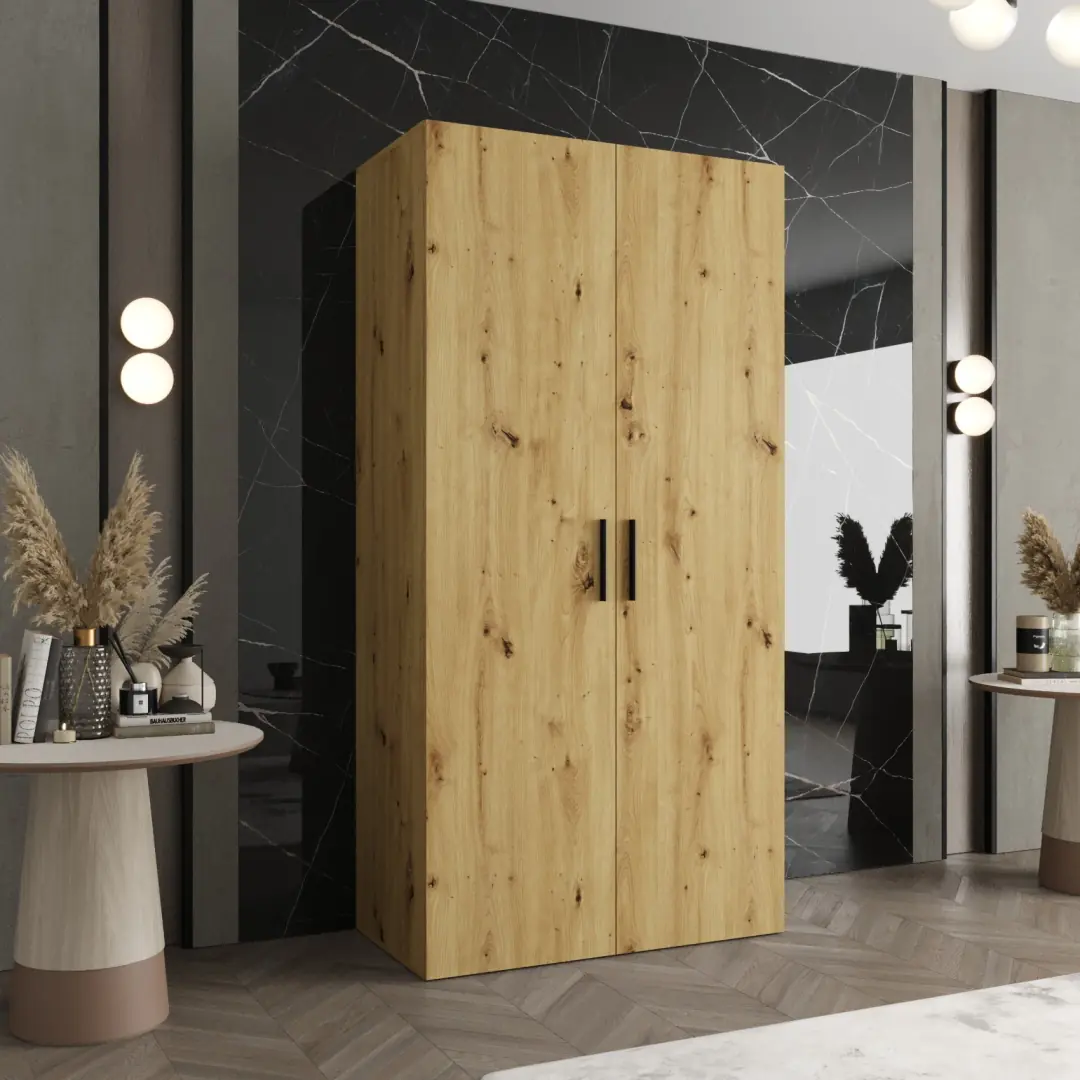 Bari I Hinged Door Wardrobe 100cm - Image 6