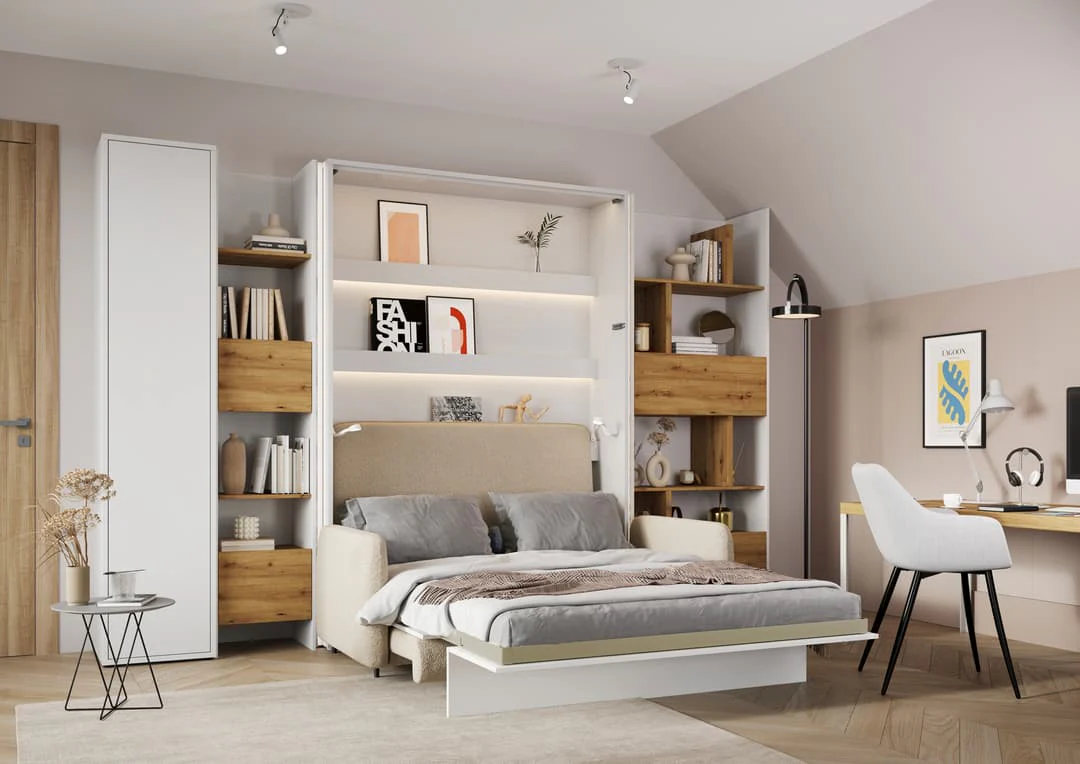 Bed Concept BC-21 Tall Storage Cabinet 45cm - Image 3