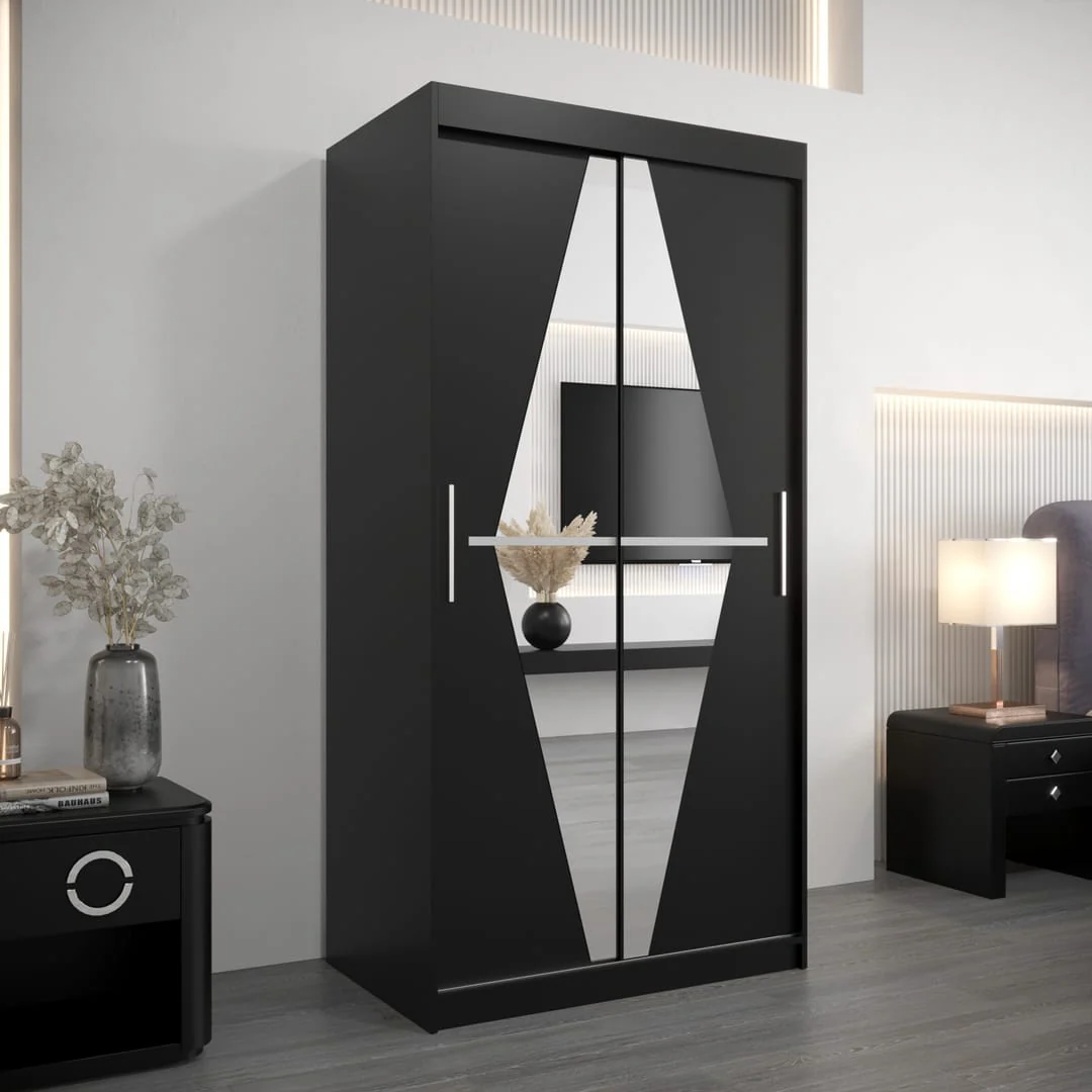 Boliwia Sliding Door Wardrobe 100cm - Image 11