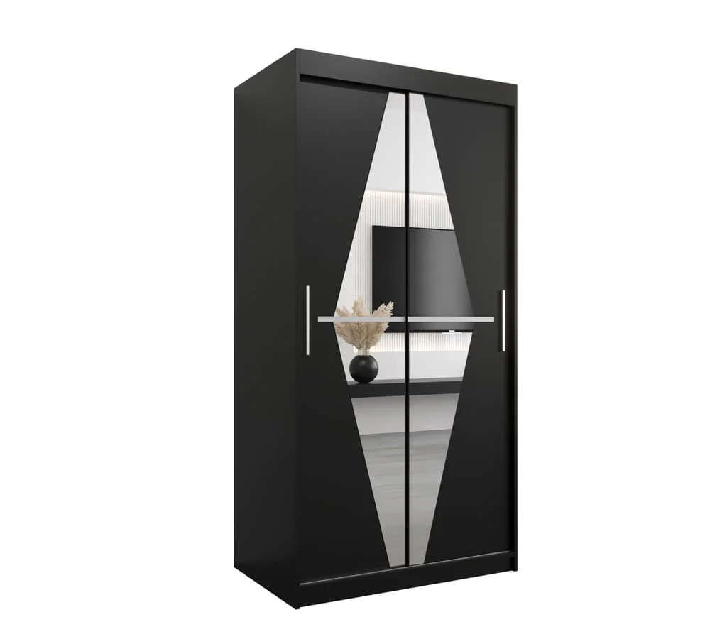 Boliwia Sliding Door Wardrobe 100cm - Image 12