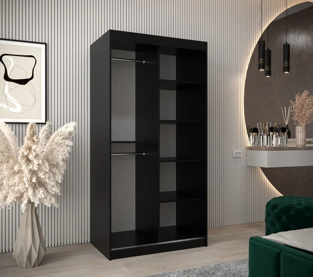 Boliwia Sliding Door Wardrobe 100cm - Image 13