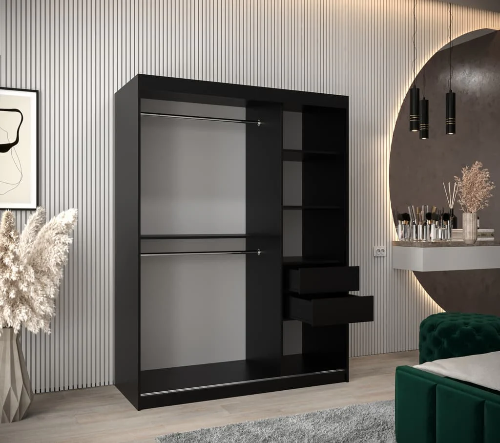 Boliwia Sliding Door Wardrobe 150cm - Image 14