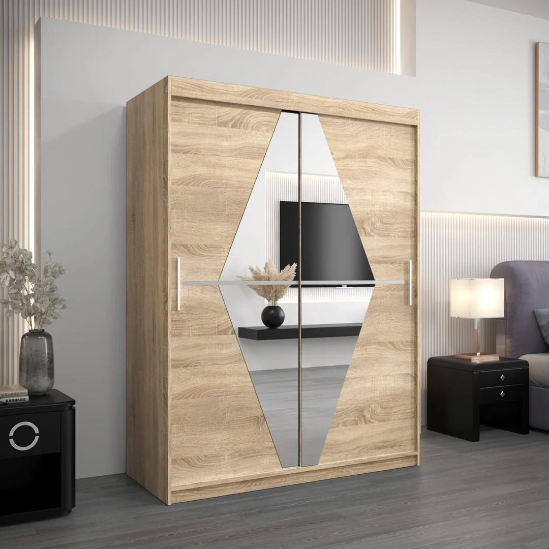 Boliwia Sliding Door Wardrobe 150cm - Image 16