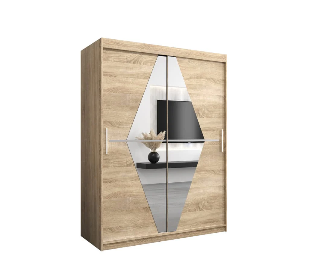 Boliwia Sliding Door Wardrobe 150cm - Image 17