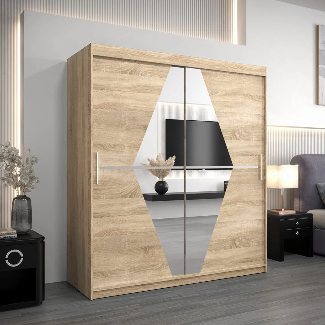 Boliwia Sliding Door Wardrobe 180cm - Image 16