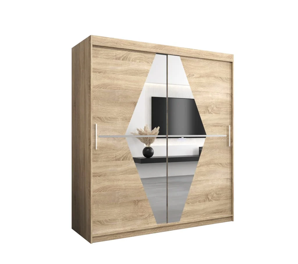 Boliwia Sliding Door Wardrobe 180cm - Image 17