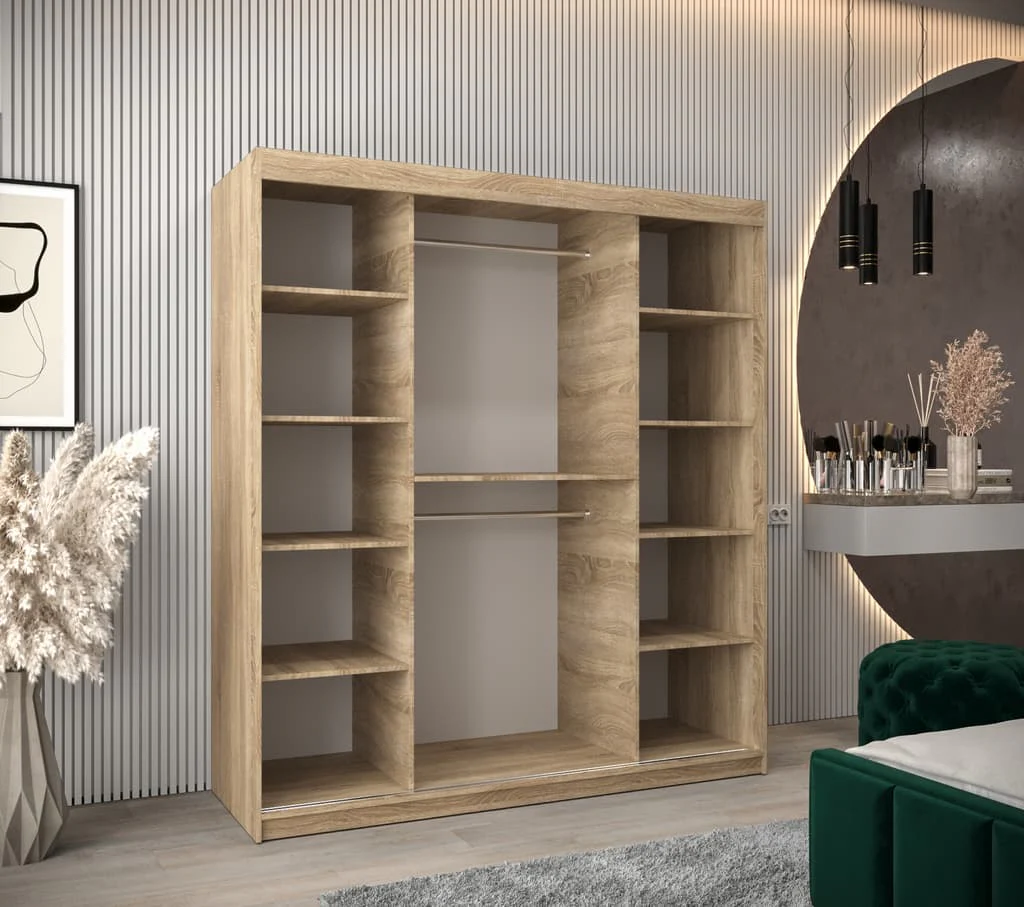 Boliwia Sliding Door Wardrobe 180cm - Image 18