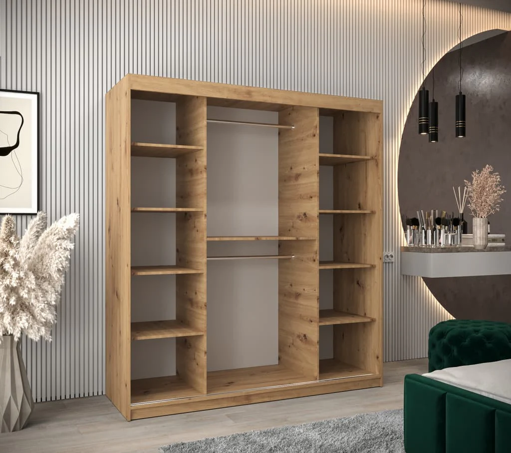 Boliwia Sliding Door Wardrobe 180cm - Image 3