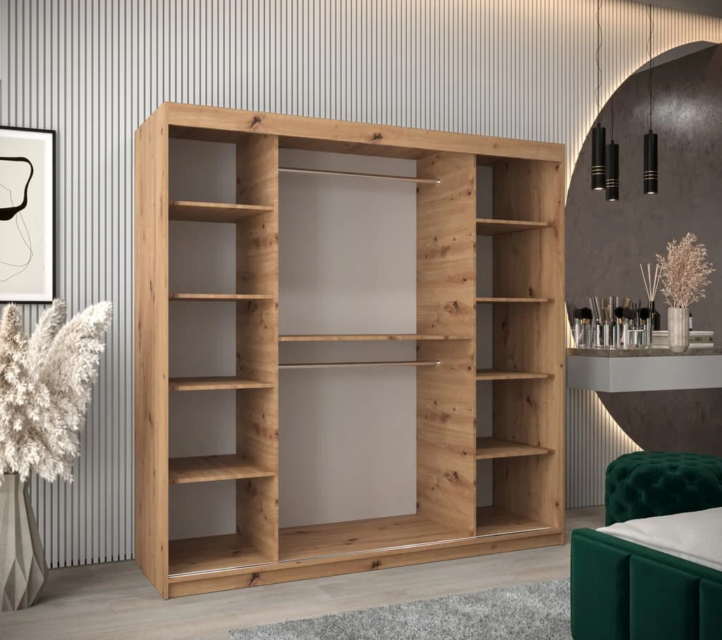 Boliwia Sliding Door Wardrobe 200cm - Image 3