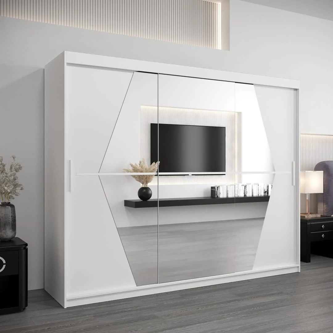 Boliwia Sliding Door Wardrobe 250cm - Image 6