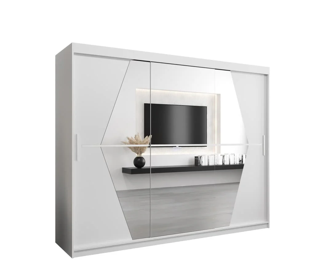 Boliwia Sliding Door Wardrobe 250cm - Image 7