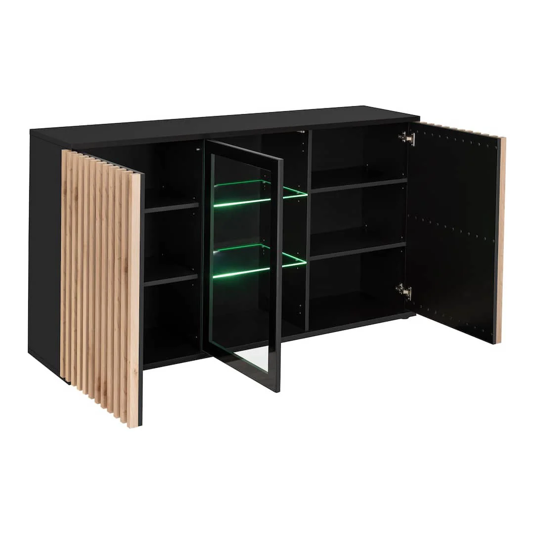 Cameron Display Sideboard Cabinet 160cm - Image 2