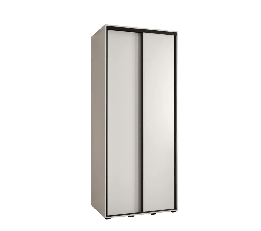 Cannes I Sliding Door Wardrobe 120cm - Image 2