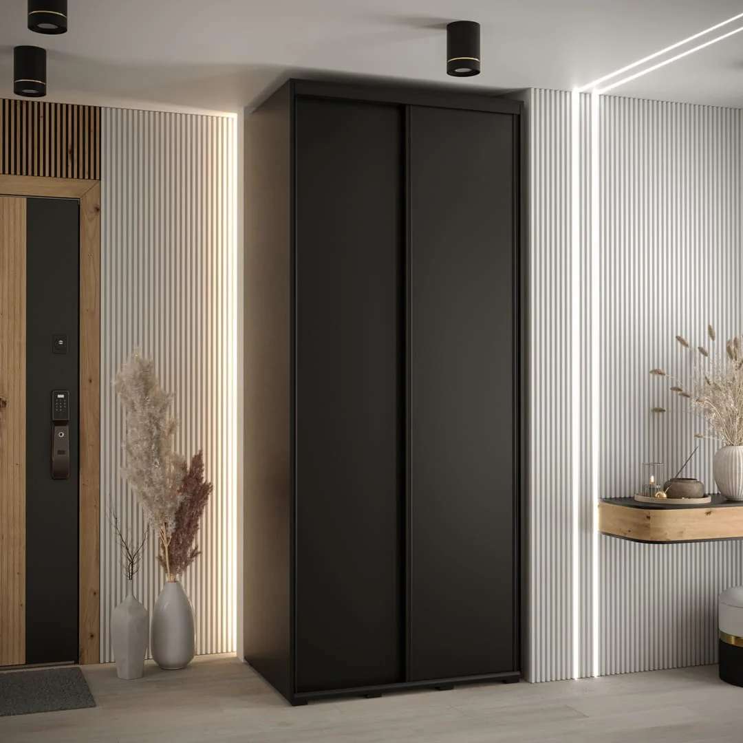 Cannes I Sliding Door Wardrobe 120cm - Image 8