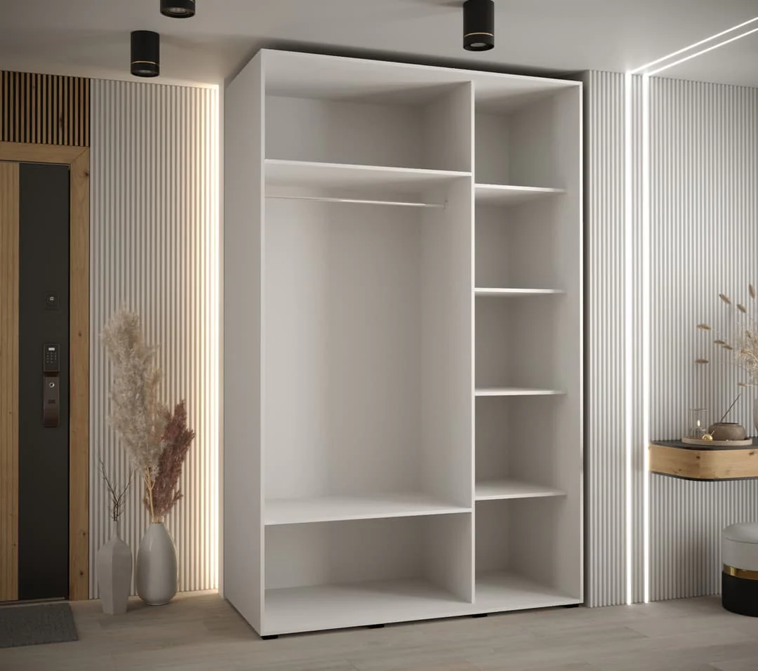 Cannes I Sliding Door Wardrobe 150cm - Image 3