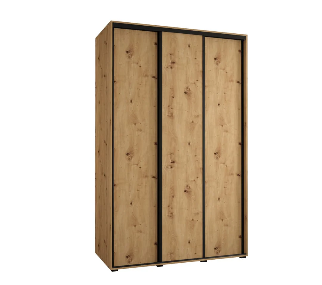 Cannes I Sliding Door Wardrobe 150cm - Image 5