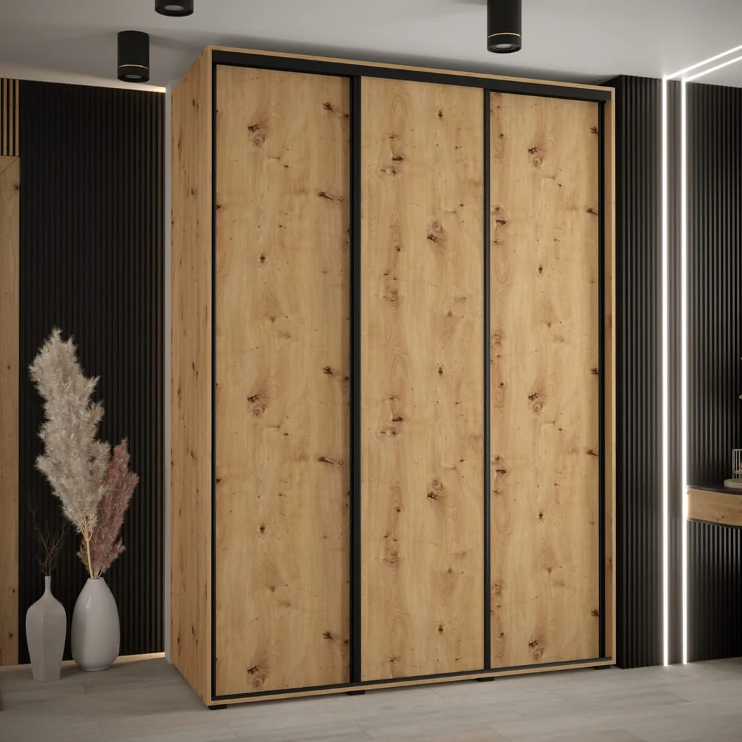 Cannes I Sliding Door Wardrobe 180cm - Image 4