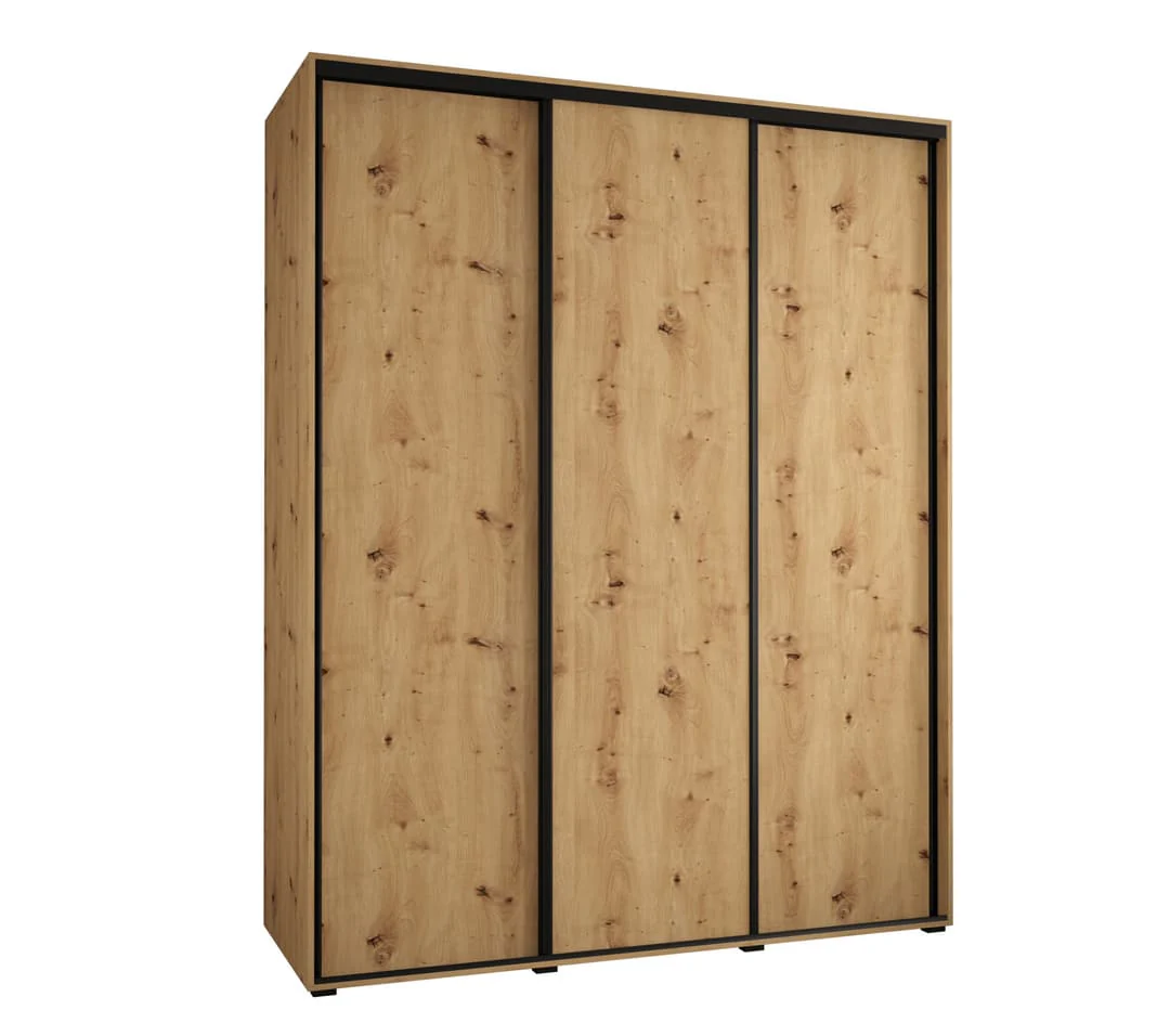 Cannes I Sliding Door Wardrobe 190cm - Image 5