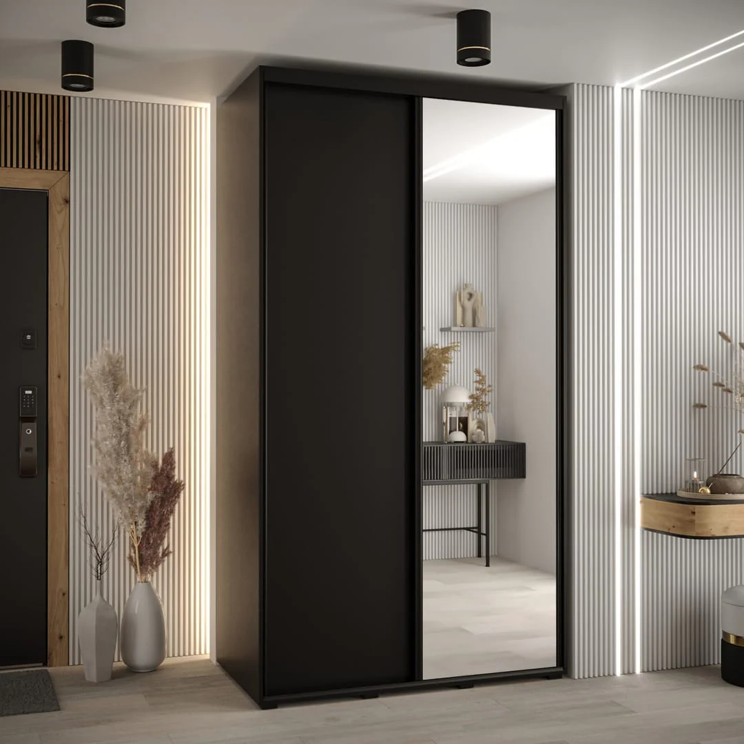 Cannes III Sliding Door Wardrobe 130cm