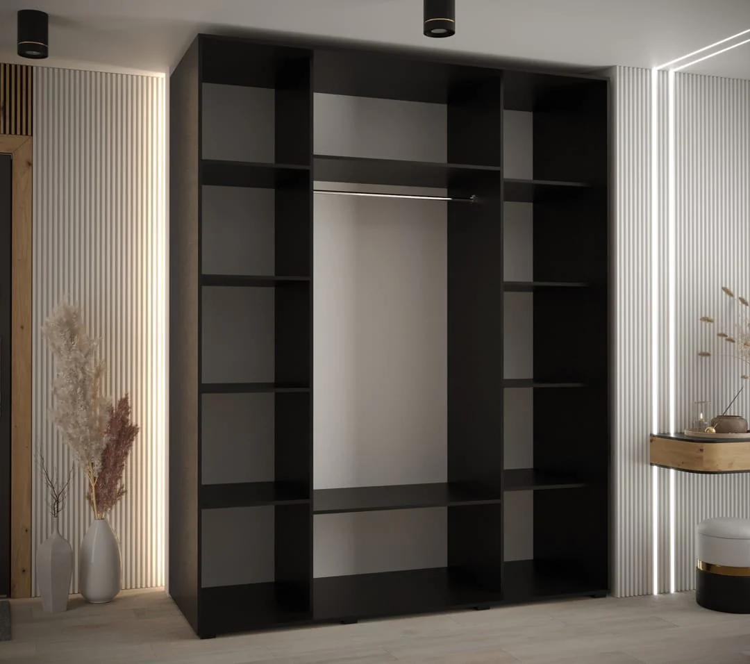 Cannes IV Sliding Door Wardrobe 190cm - Image 3