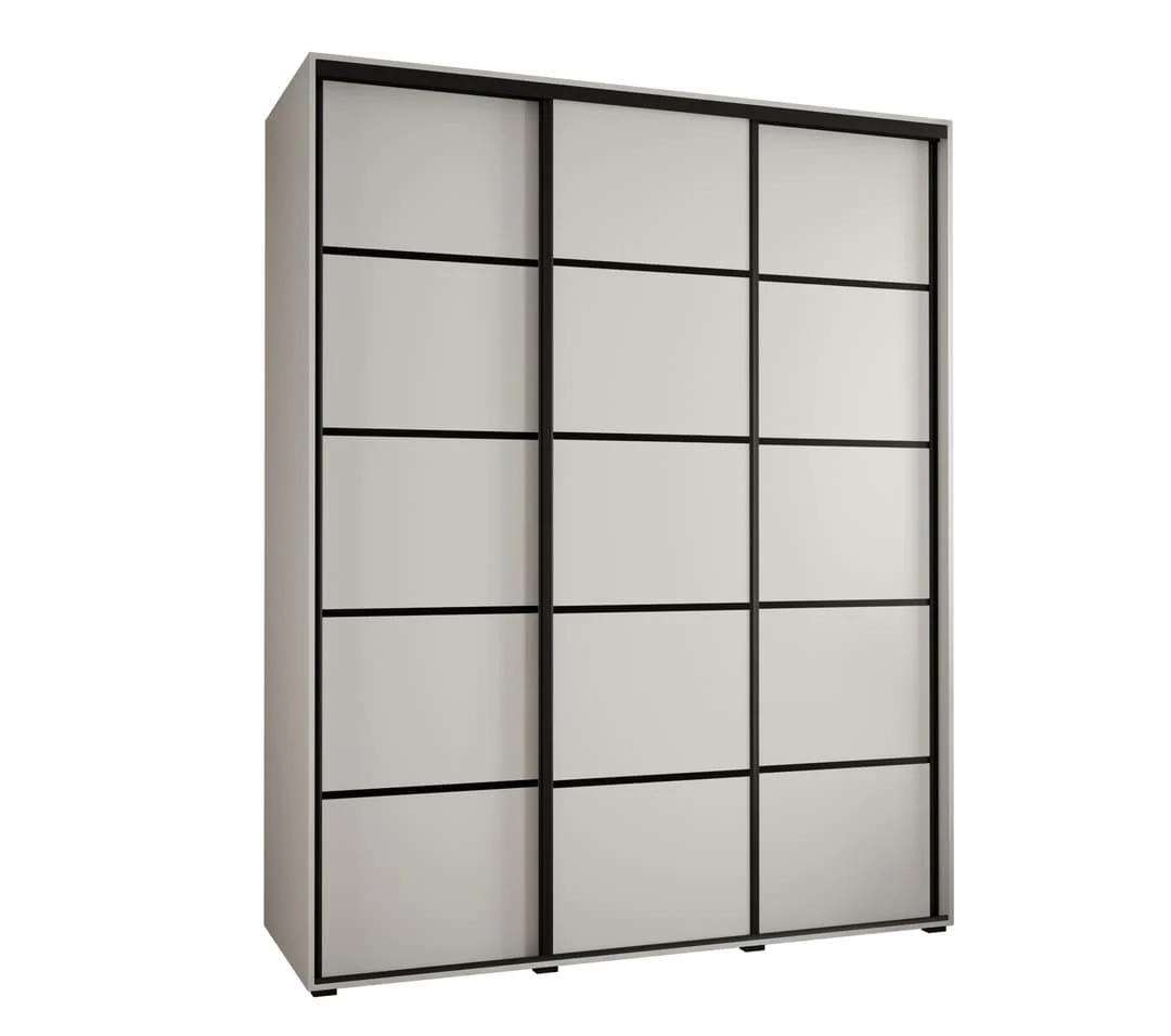 Cannes IV Sliding Door Wardrobe 200cm - Image 5