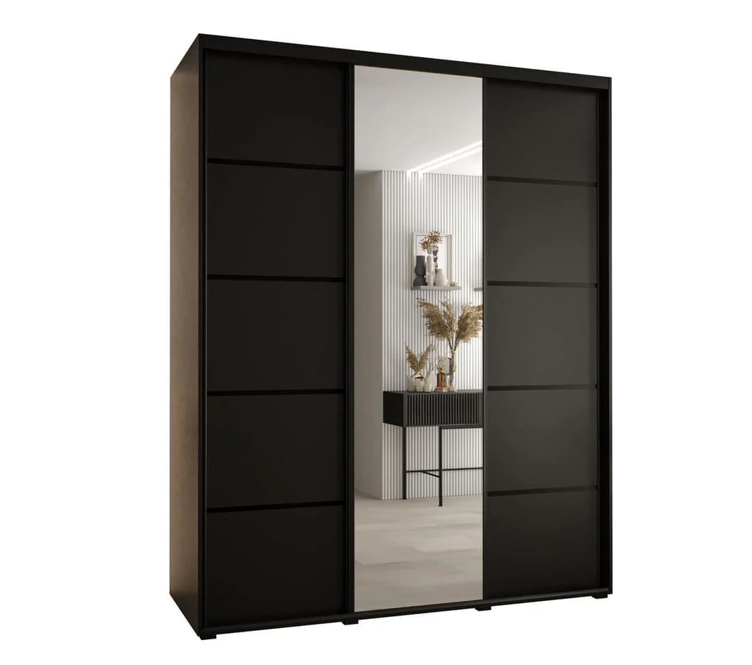 Cannes V Sliding Door Wardrobe 190cm - Image 2