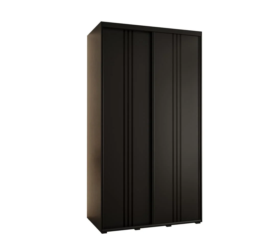 Cannes VI Sliding Door Wardrobe 130cm - Image 2