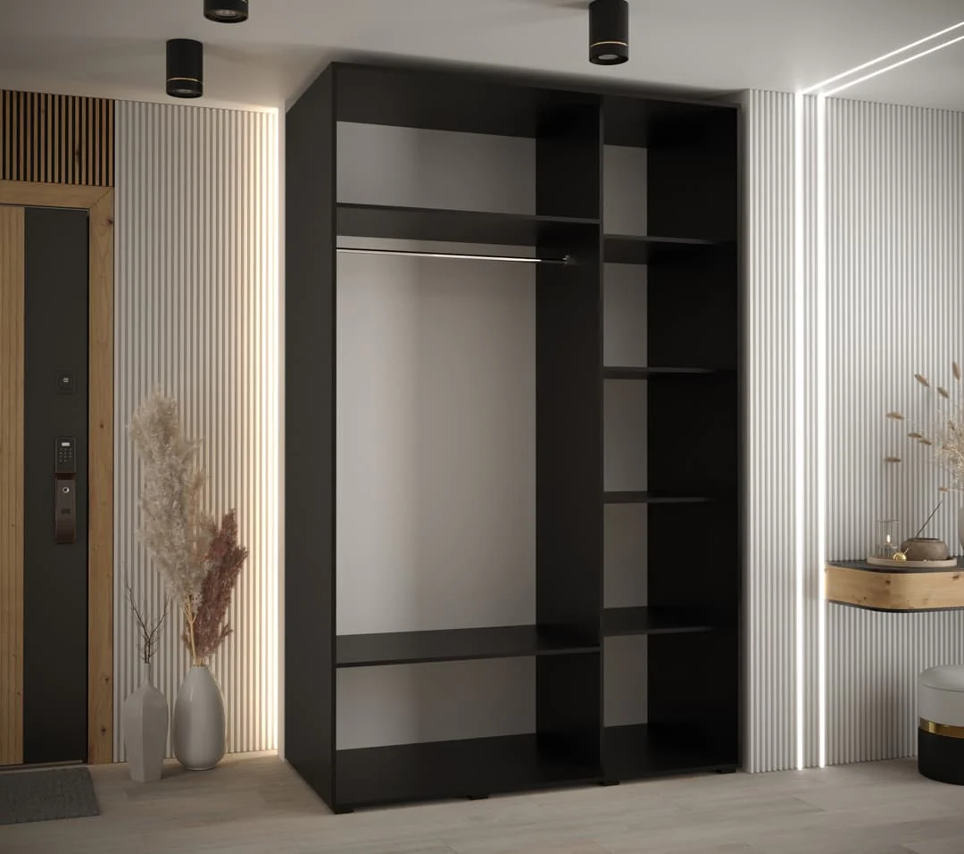 Cannes XI Sliding Door Wardrobe 150cm - Image 10