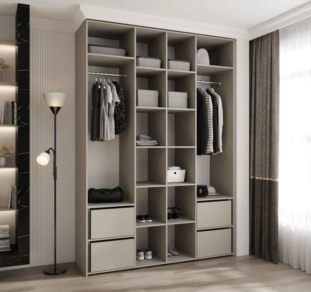 Como II Hinged Door Wardrobe 170cm - Image 6