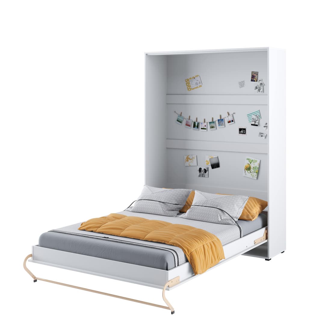 CP-01 Vertical Wall Bed Concept Pro 140cm with Storage Cabinets - Image 6