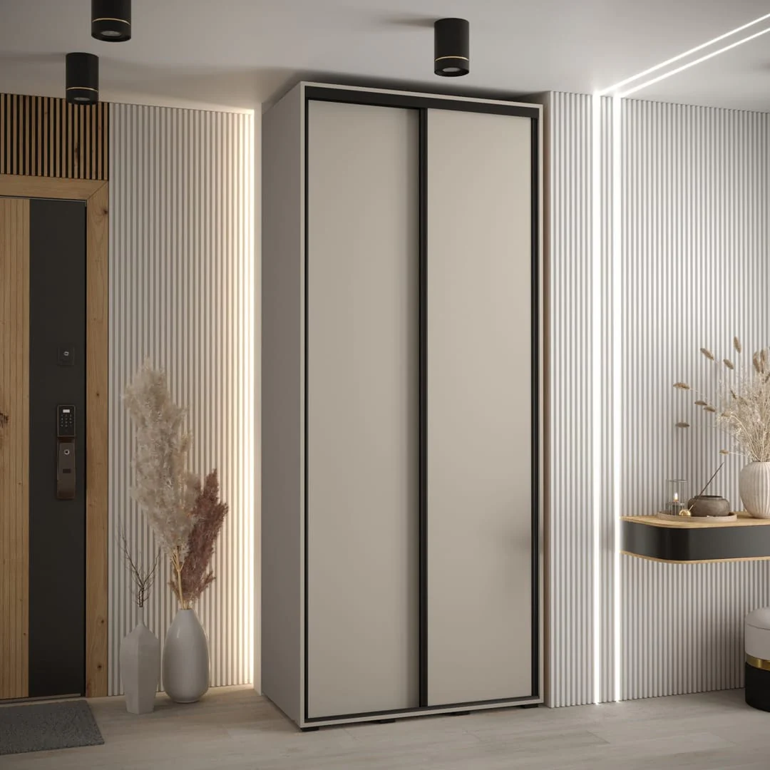 Dakota I Sliding Door Wardrobe 110cm