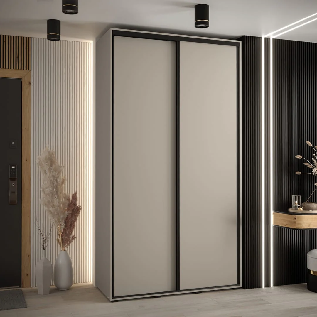 Dakota I Sliding Door Wardrobe 140cm