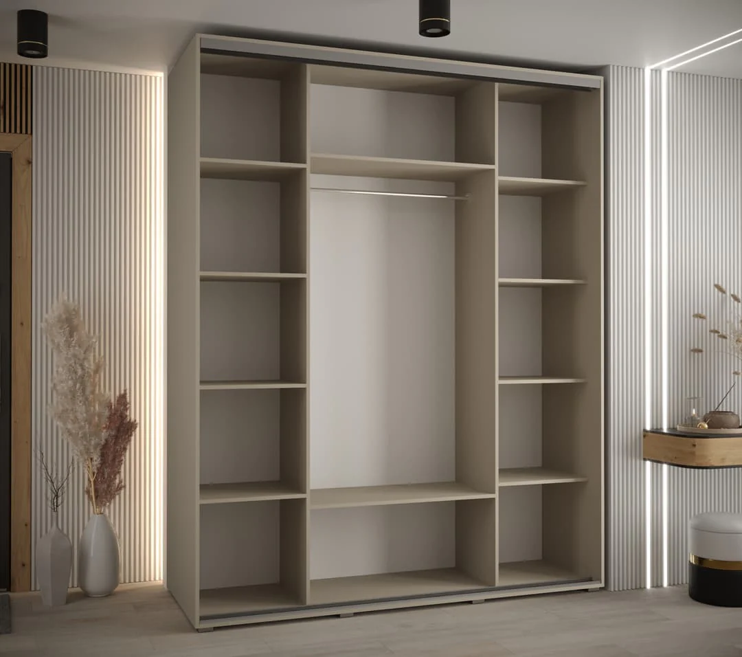 Dakota I Sliding Door Wardrobe 200cm - Image 3