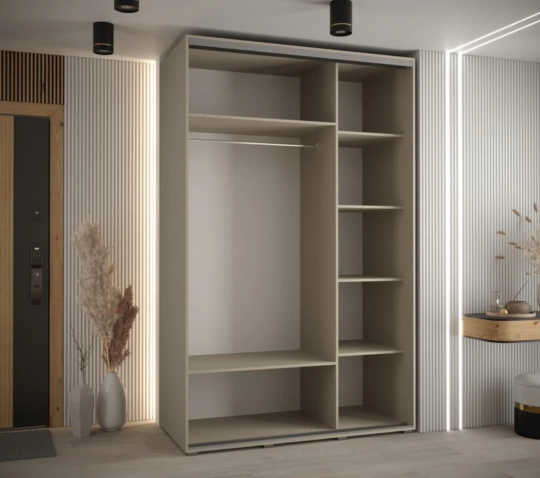 Dakota II Sliding Door Wardrobe 160cm - Image 3
