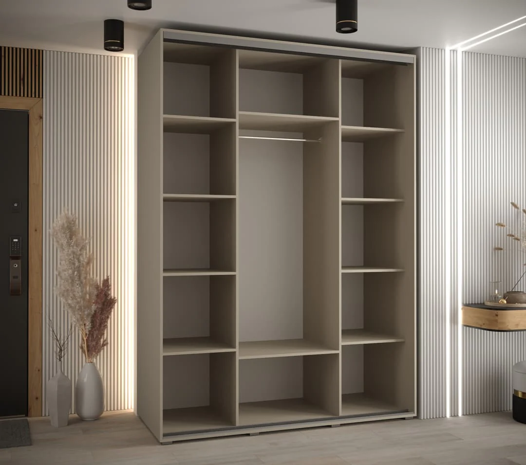 Dakota IX Sliding Door Wardrobe 180cm - Image 3