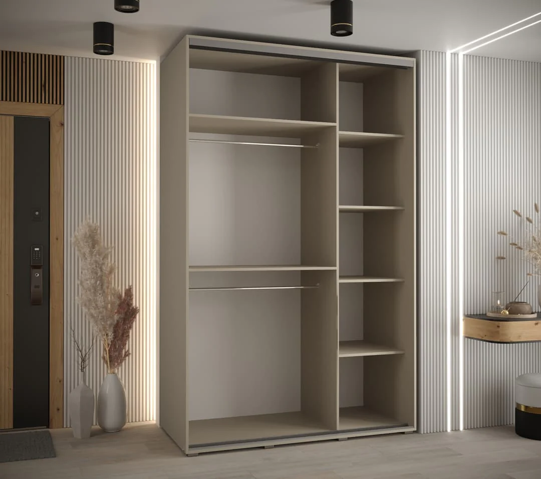 Dakota X Sliding Door Wardrobe 150cm - Image 4