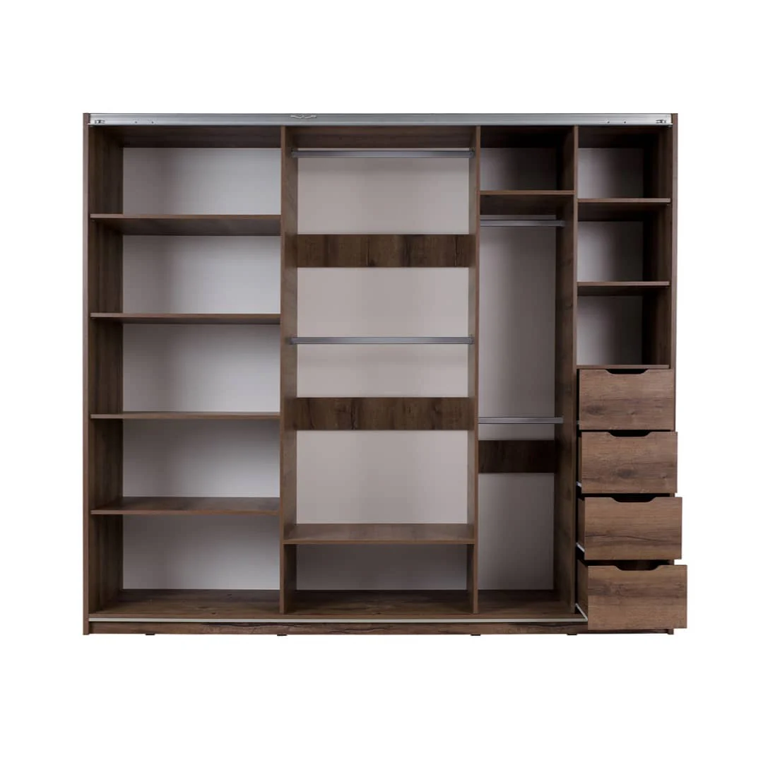 Denver 13 Sliding Door Wardrobe 250cm - Image 2