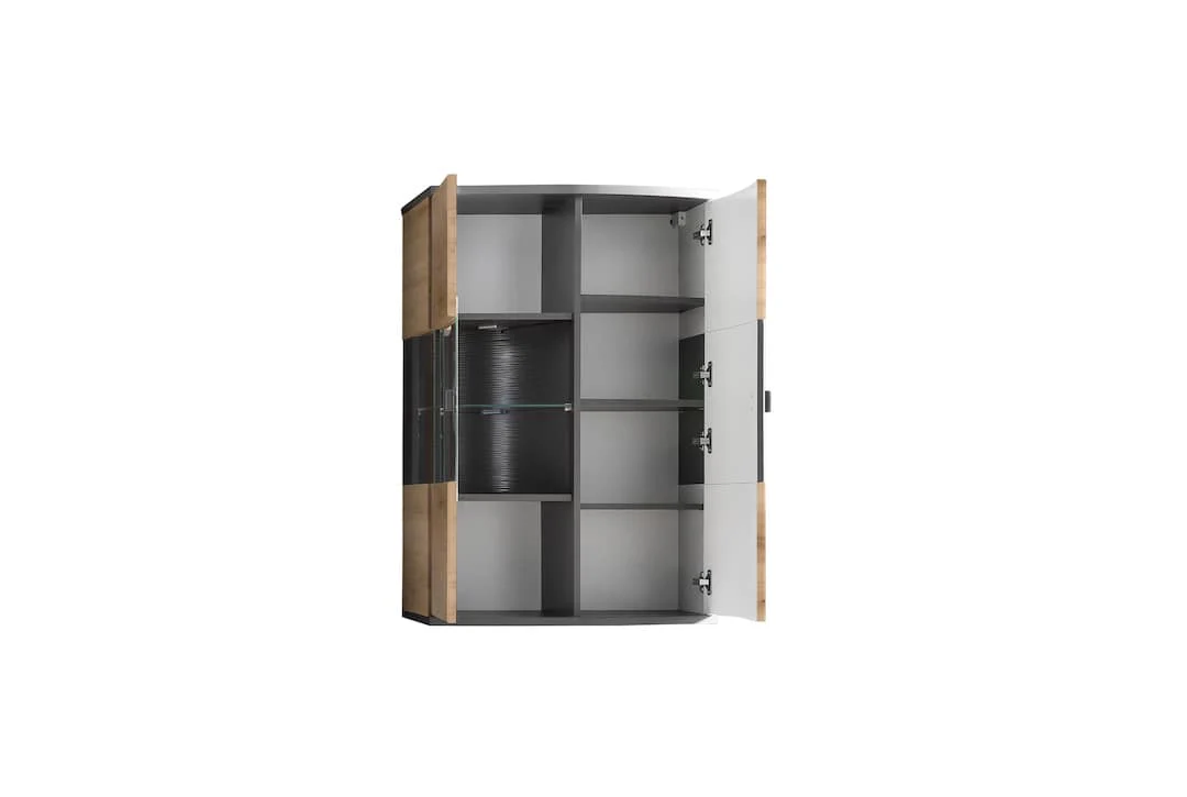Dera 51 Wall Hung Display Cabinet 70cm - Image 2