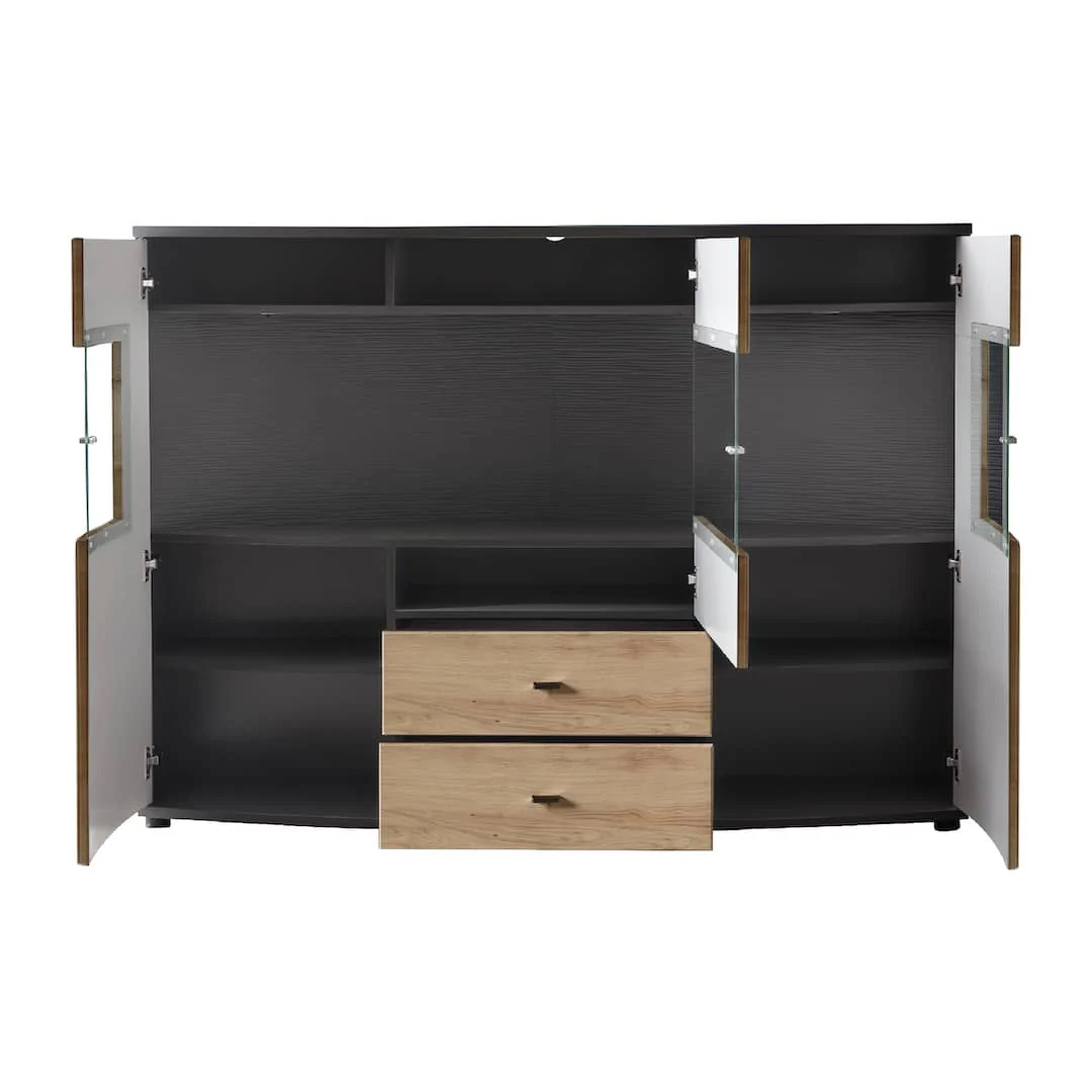 Dera 81 Sideboard Display Cabinet 160cm - Image 2