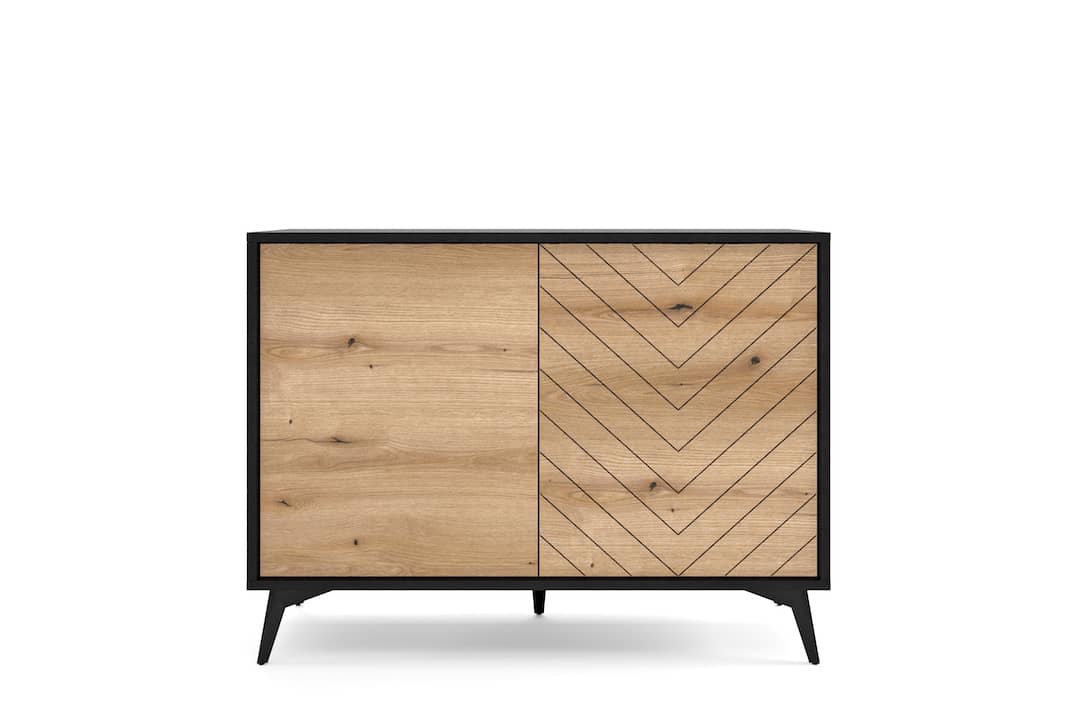 Diamond Sideboard Cabinet 104cm - Image 2